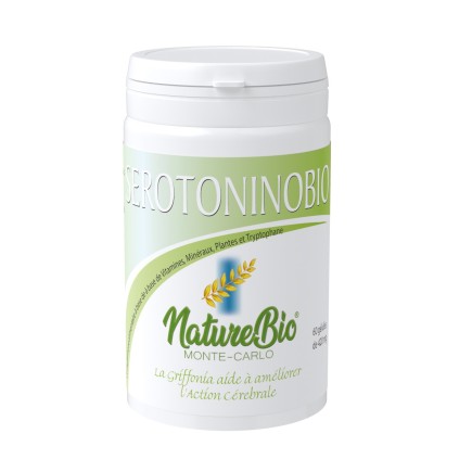 SEROTONINOBIO : Maitrisez Votre production de Sérotonine - Stress et anxiété  - Nature Bio